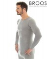 Koszulka Brubeck Wool Long-Sleeved LS11600-7278