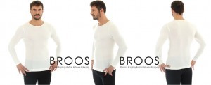 Koszulka Brubeck Wool Long-Sleeved LS11600