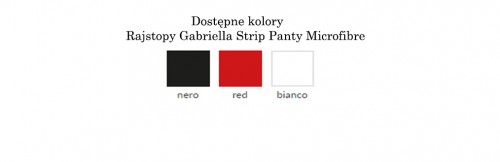 Strip Panty Gabriella 40 den Microfibra-5814