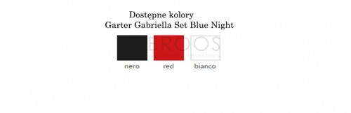 Garter set Gabriella Erotica Blue Night-5827