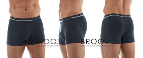 Bokserki męskie Brubeck Wool Bokser Shorts BX10430-7241